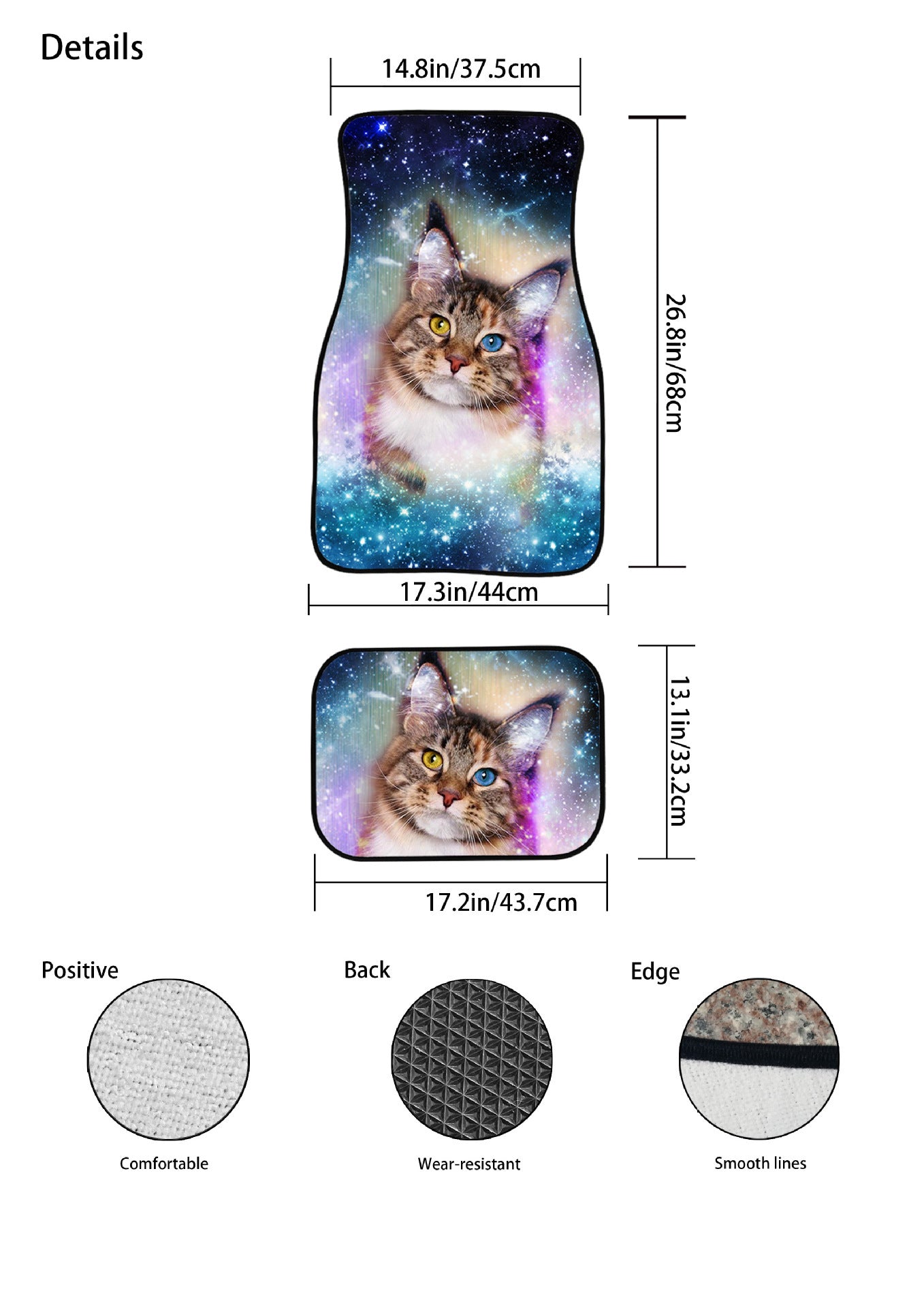 Printing Decoration Mat Car Supplies