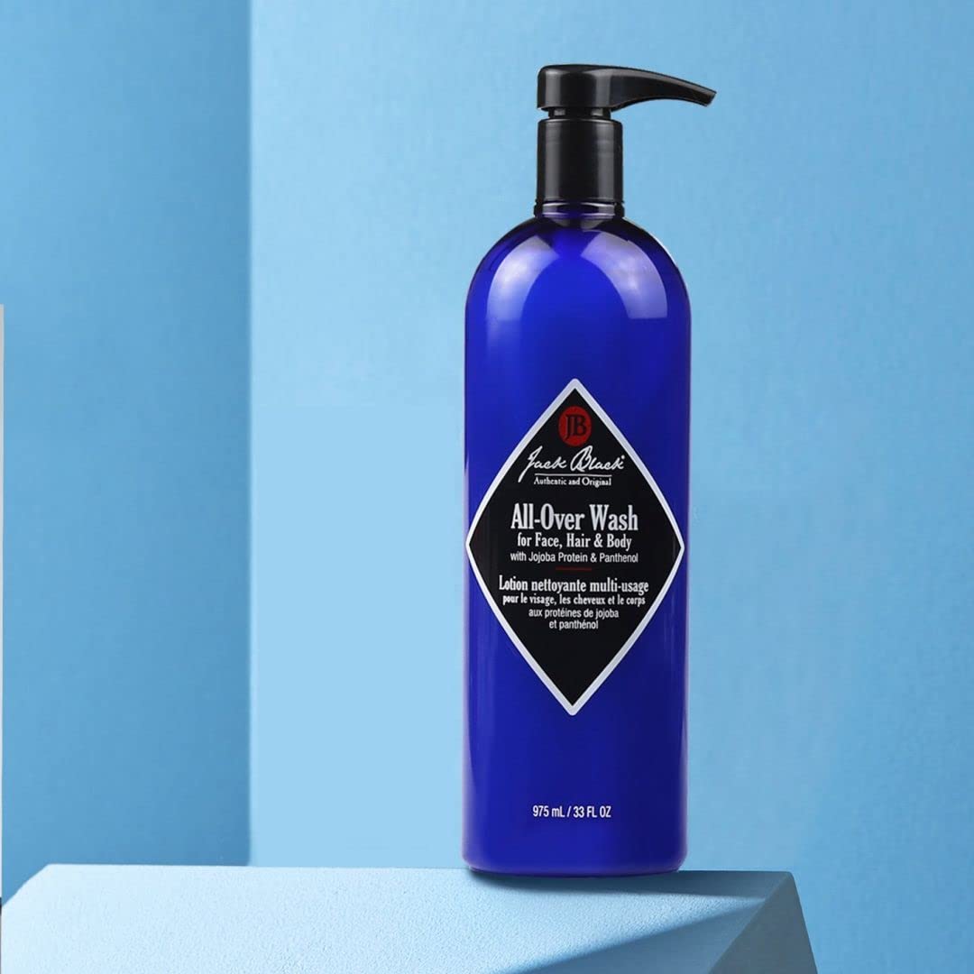 Jack Black All-Over Wash - Men’s Face, Hair & Body Cleanser