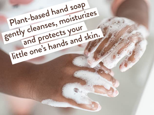 Babo Botanicals Baby Foaming Hand Soap - Fragrance-Free with Manuka Oil, Shea Butter & Aloe Vera - Sensitive Skin