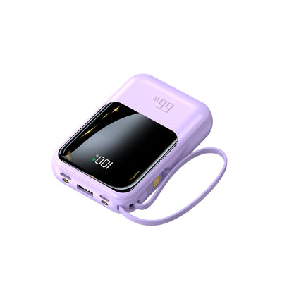 With Cable Power Bank 66W Bidirectional Super Fast Charge