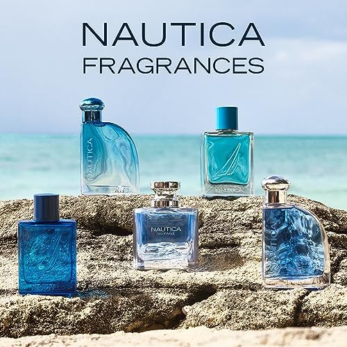 NAUTICA Classic EDT for Men - Citrusy, Earthy Scent, 3.4 Fl Oz