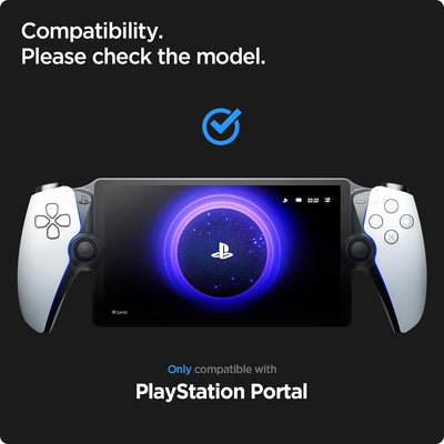 Spigen Tempered Glass Screen Protector for PlayStation Portal Remote - 1 Pack