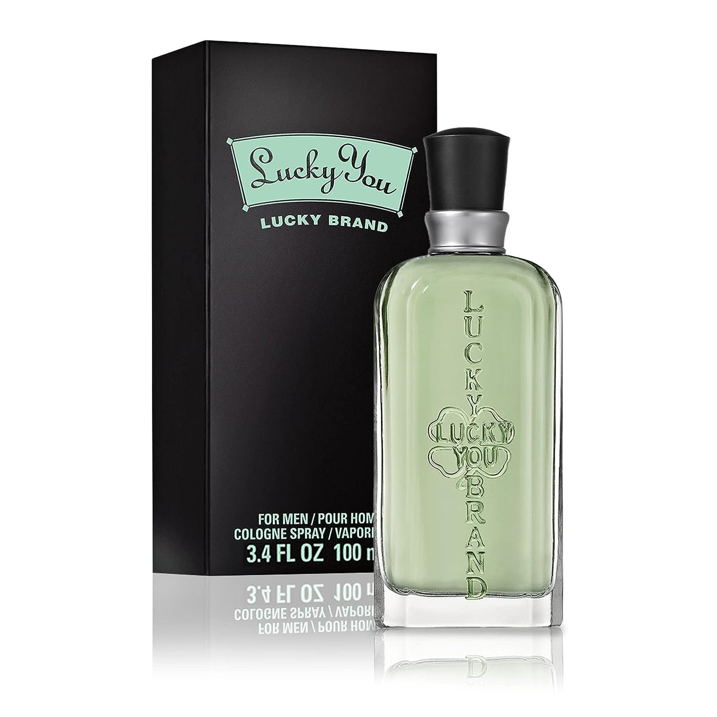 LUCKY You Cologne for Men - Casual Bamboo Scent, 3.4 oz