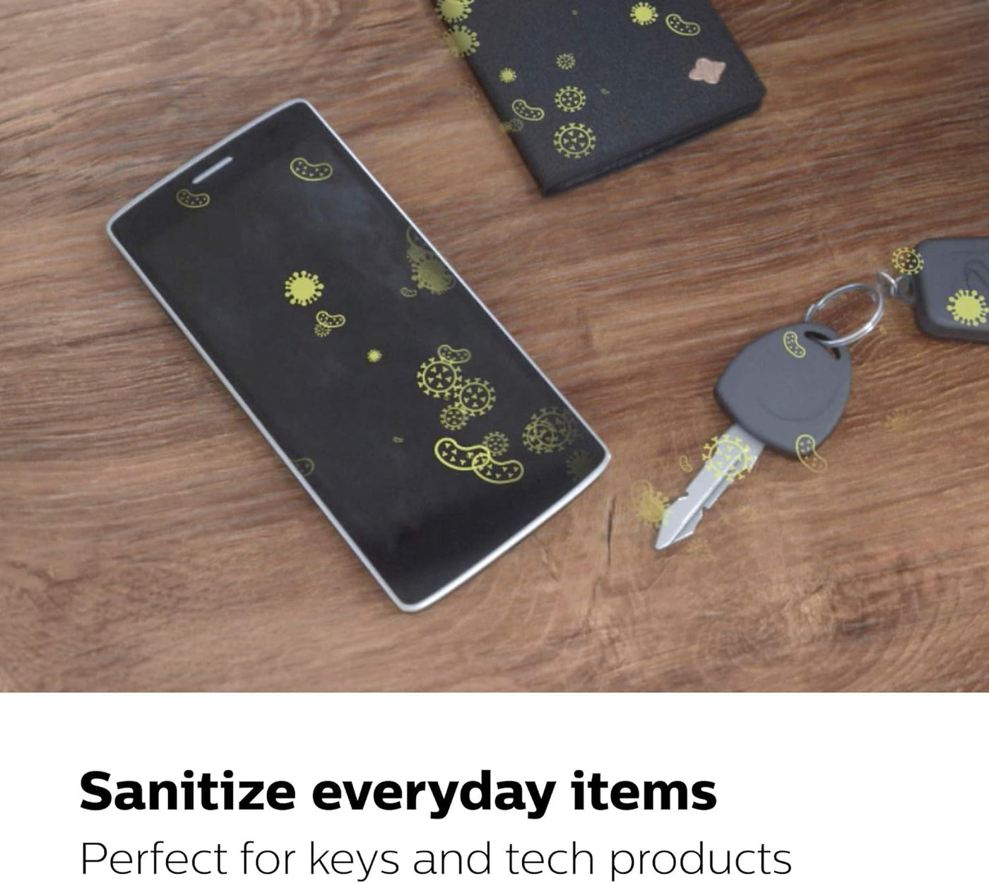 Philips Hue UV Light Sanitizer Box | Disinfect Everyday Items, Baby Products, Tablets in Minutes | Touch Control | Auto-Off Safety | ETL Listed & EPA Certified