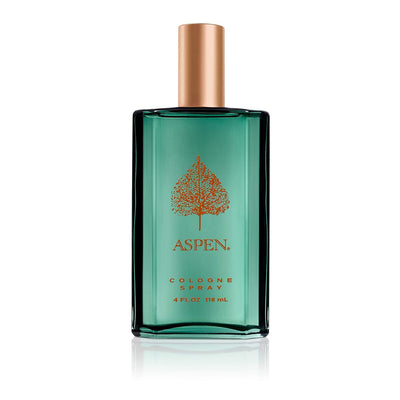 Aspen Vegan Cologne Spray - Woody Spicy Scent, 118 ml (4oz)