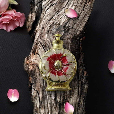 Swiss Arabian Layali Rouge - Women's Perfume Oil, Floral Gourmand, 0.5 Oz