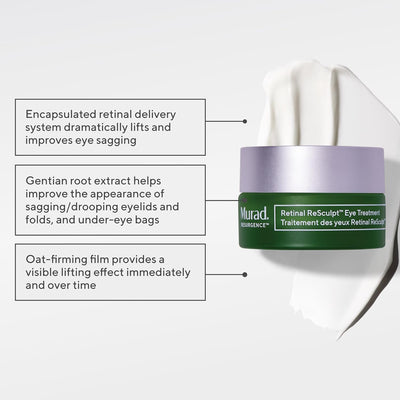 Murad Retinal ReSculpt Eye Lift - Anti-Aging Treatment, Firms Droopy Eyelids, 0.5 FL OZ