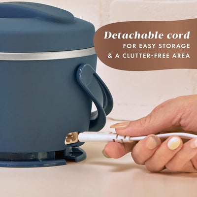 Crock-Pot Electric Lunch Box - Portable Food Warmer, 20-Ounce, Faded Blue