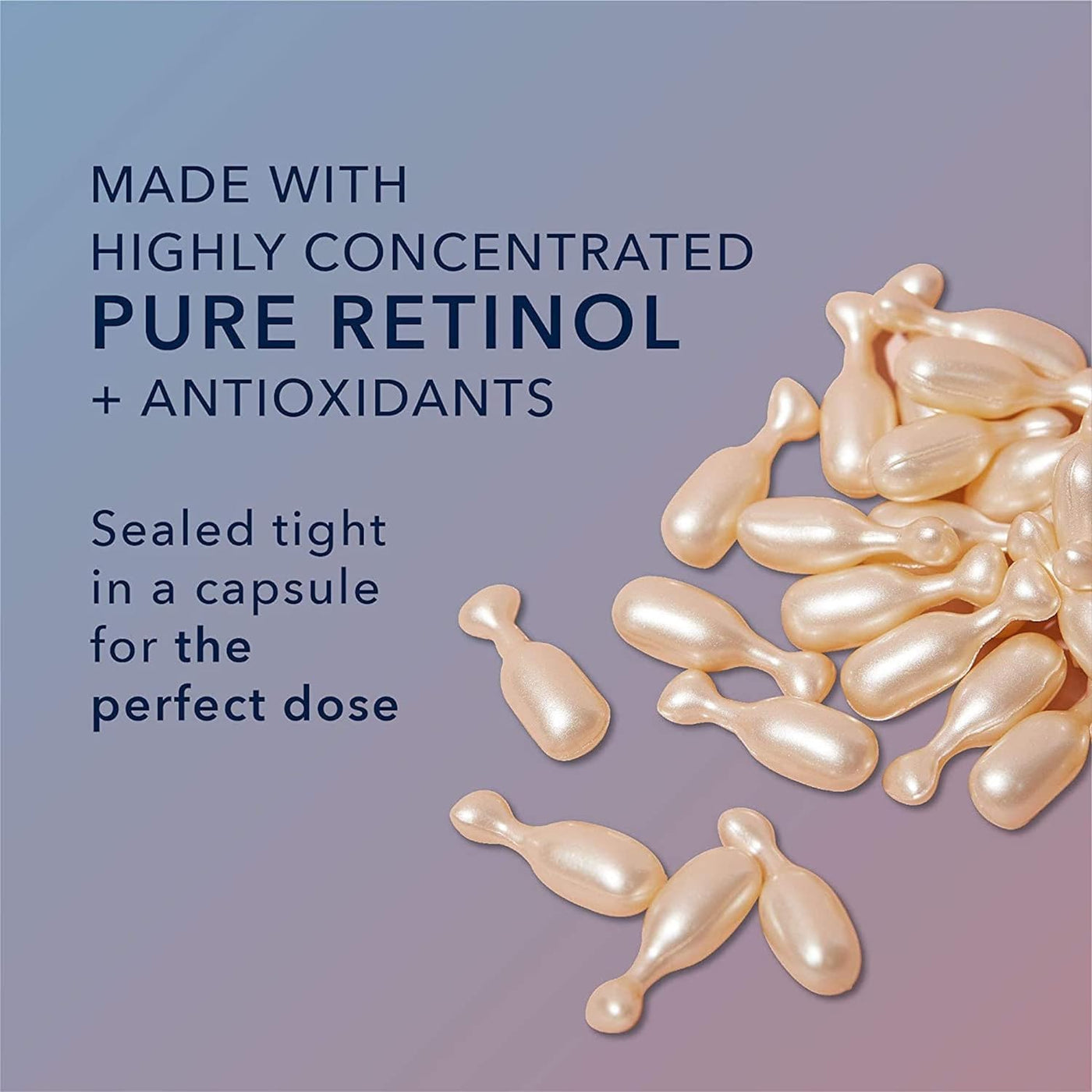 RoC Retinol Correxion Night Serum - Daily Line Smoothing Treatment, 30 Capsules, 0.35 oz