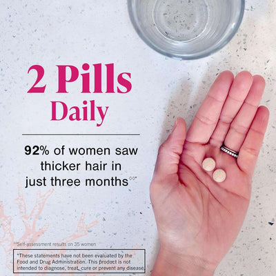Viviscal Hair Growth Supplements - Clinically Proven, Proprietary Collagen Complex, 180 Tablets - 3 Month Supply