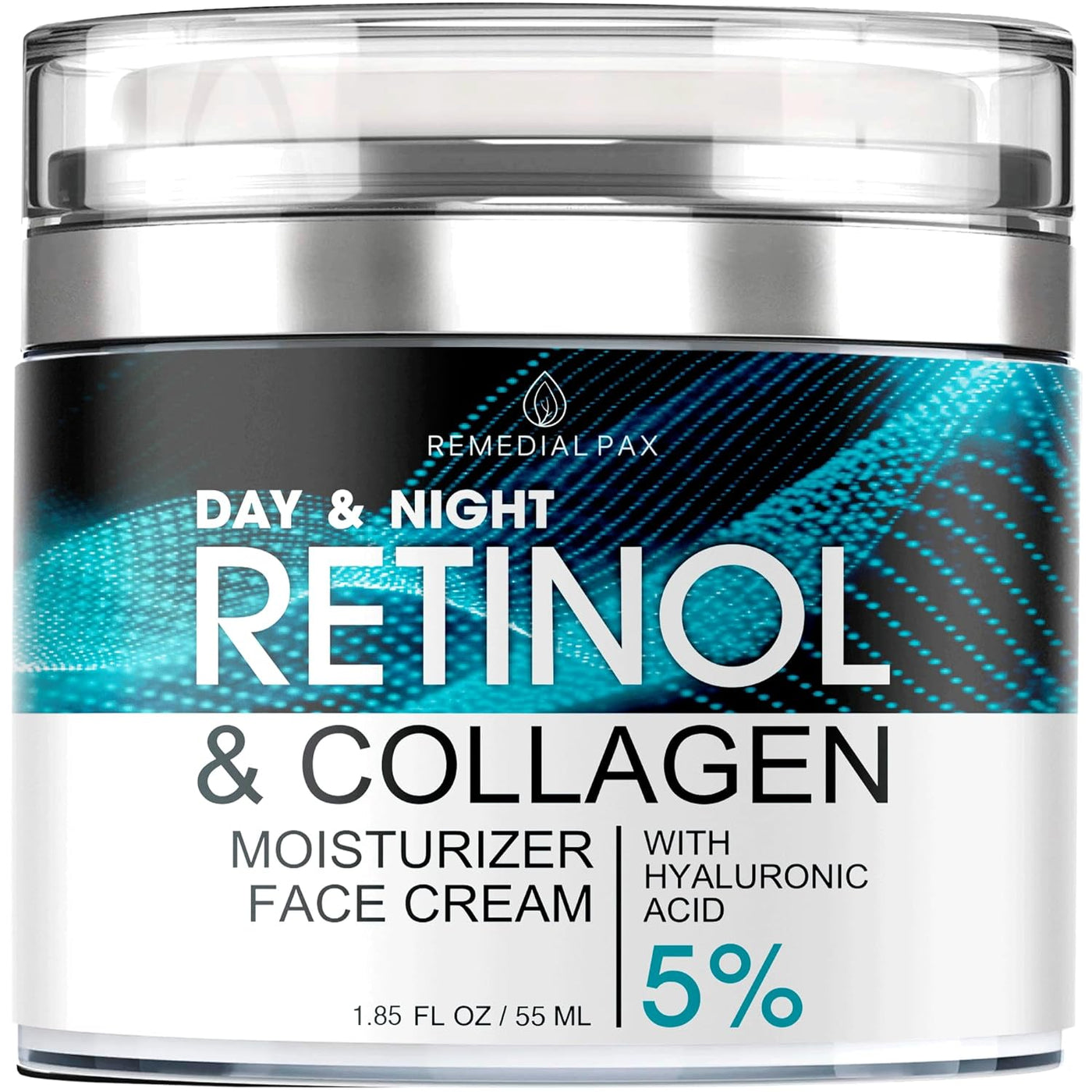 Retinol Anti-Aging Face Cream - Day & Night Moisturizer, 1.85 Fl Oz