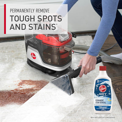 Hoover CleanSlate Plus Carpet & Upholstery Spot Cleaner, Stain Remover, Portable, FH14050, White, Used Acceptable