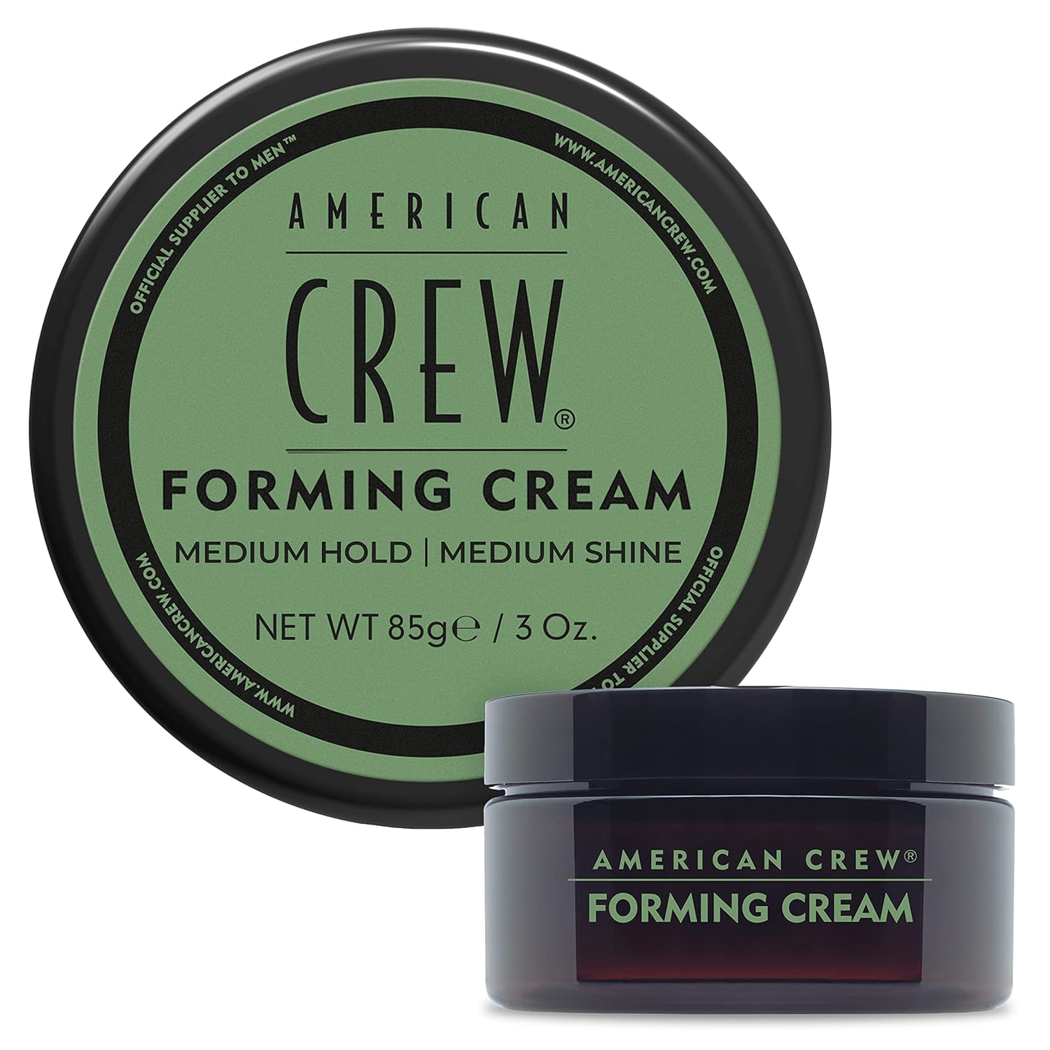 American Crew Men's Forming Cream - Medium Hold, Medium Shine, 3 Oz