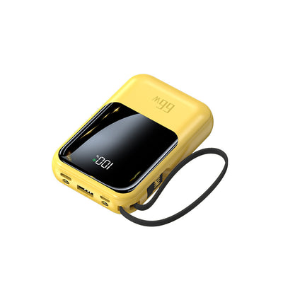 With Cable Power Bank 66W Bidirectional Super Fast Charge