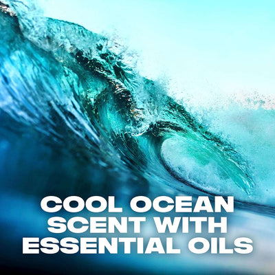 AXE Cool Ocean Men's Body Wash - 16 oz - 12H Refreshing Scent, Clean and Fresh