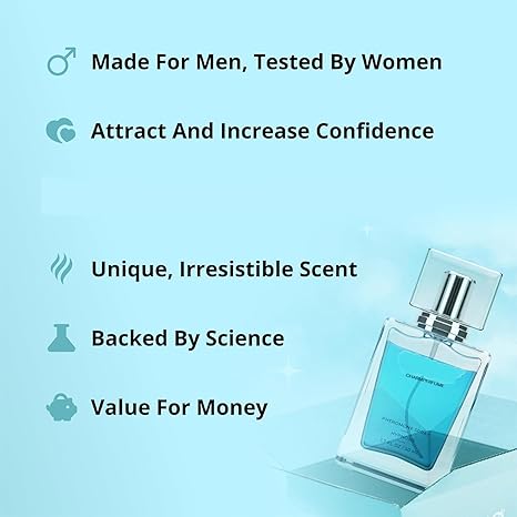 LINSETING Cupid Charm Toilette for Men (Pheromone-Infused) - Cupid Hypnosis Cologne Fragrances for Men (1Bottle)