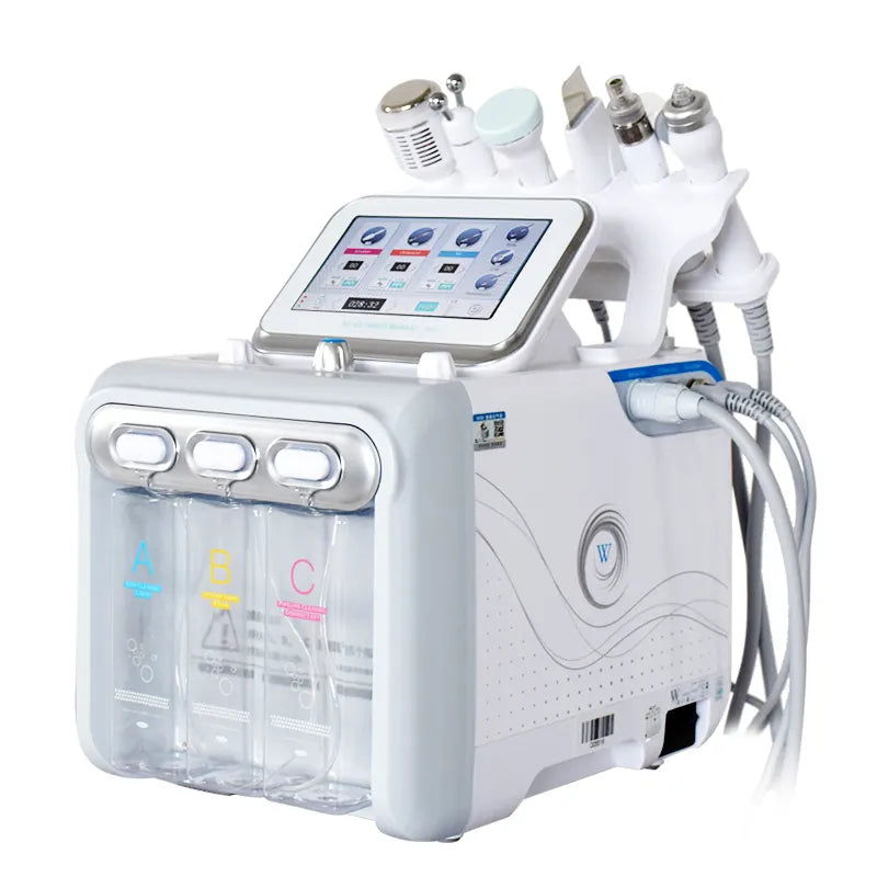 Dermabrasion cleaning 7 in 1 H2O2 AquaSure H2 Anti Aging Skin Care Aqua Peel Facial Beauty Machine