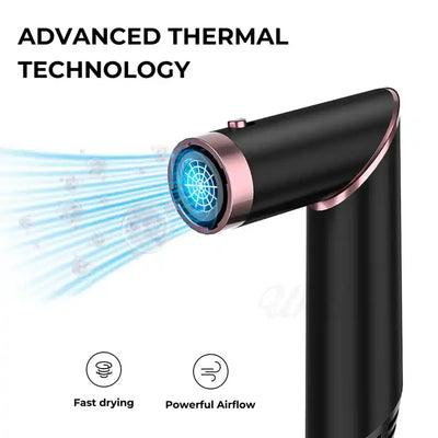 6 In 1 High Power Foldable Hot Air Hair Styler Dryer