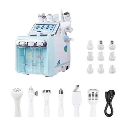 Dermabrasion cleaning 7 in 1 H2O2 AquaSure H2 Anti Aging Skin Care Aqua Peel Facial Beauty Machine