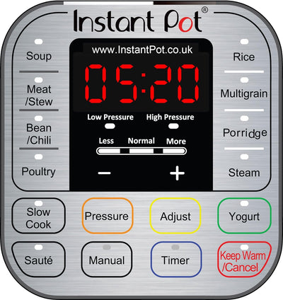 Instant Pot Duo 7-in-1 Electric Pressure Cooker, Slow Cooker, Rice Cooker, Steamer, Sauté, Yogurt Maker, Warmer & Sterilizer, Includes App With Over 800 Recipes, Stainless Steel, 6 Quart