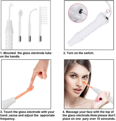 Titoe High F Rrequency Facial Wand Multi-Function Face Device Machine for Face Care