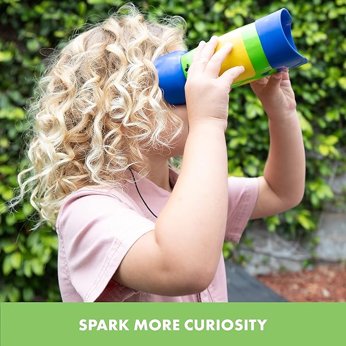 Educational Insights GeoSafari Jr. Kidnoculars, Binoculars for Toddlers & Kids, Gift for Toddlers Ages 3+
