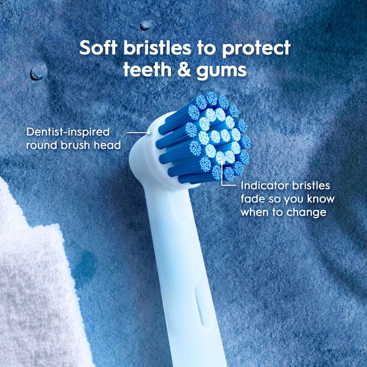 Oral-B Sensitive Gum Care Electric Toothbrush Replacement Brush Heads Refill, 3 Count