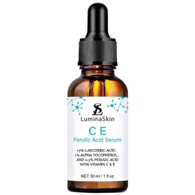 CE Ferulic Serum Skin Care Vitamin C E Ferulic Acid Serum - Vitamin C Serum for Face - Dark Spot Corrector, Anti Aging Face Care 1 Oz