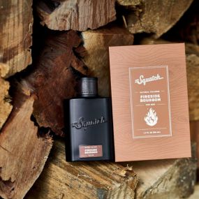 Dr. Squatch Fireside Bourbon Cologne - Cedarwood, Clove, Patchouli - Inspired by Wood Barrel Bourbon Soap