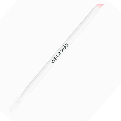 Wet n Wild Eyebrow and Liner Brush | Dual-Ended Angled Bristles for Precise Control | Ergonomic Handle