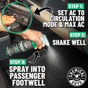 Chemical Guys AIR_101_16 New Car Smell Premium Air Freshener and Odor Eliminator, 16 fl oz