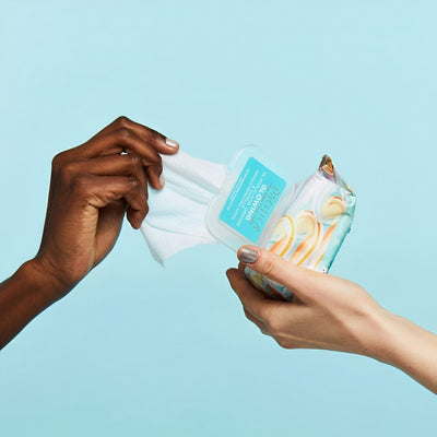 Pacifica Beauty Makeup Remover Wipes - Glycolic Acid, Coconut Water, Aloe - Vegan