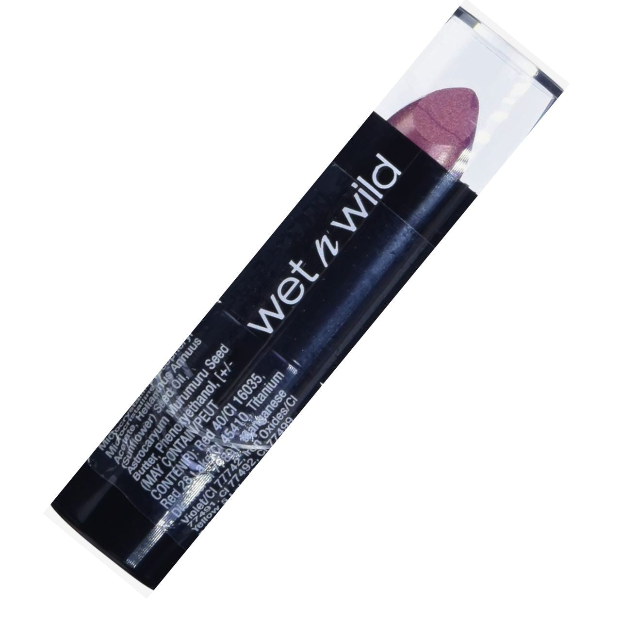 Wet n Wild Silk Finish Lipstick - Dark Pink Frost | Hydrating Lip Color with Vitamins A, E & Macadamia | Cruelty-Free & Vegan