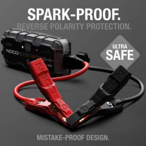 NOCO Boost Sport GB40 500 Amp 12-Volt UltraSafe Lithium Jump Starter Box,, 400 Amps,Black