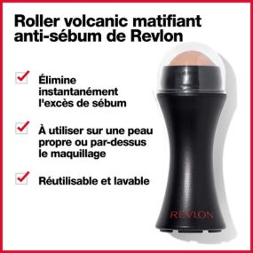 Revlon Face Roller - Oil Control Skincare Tool, Reusable, On-the-Go Mini Massage