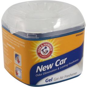 ARM & HAMMER AH8300NEC 4.5oz Gel Air Freshener, New Car, 1 Pack