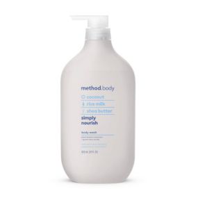 Method Body Wash, Simply Nourish, Paraben and Phthalate Free, 28 oz (Pack of 1)