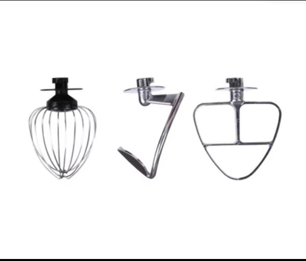 White Stand Mixer for Cake Dough and