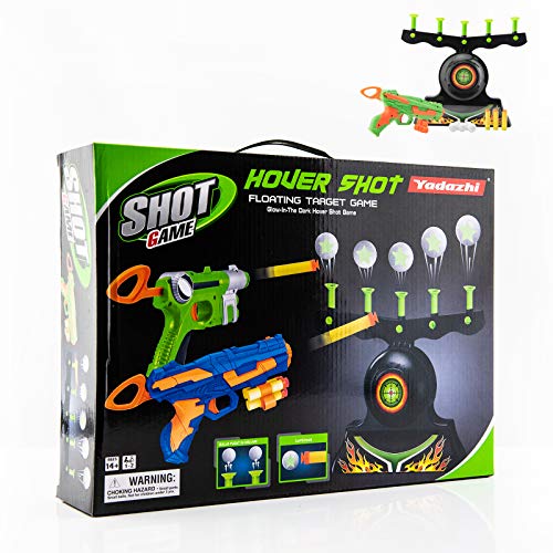 Shooting Targets For Guns Shooting Game Glow In The Dark Floating Ball Target Practice Toys For Kids Boys Hover Shot 1 Blaster Toy Gun 10 Soft Foam Balls 3 Darts Gift,Amazon Platform Banned