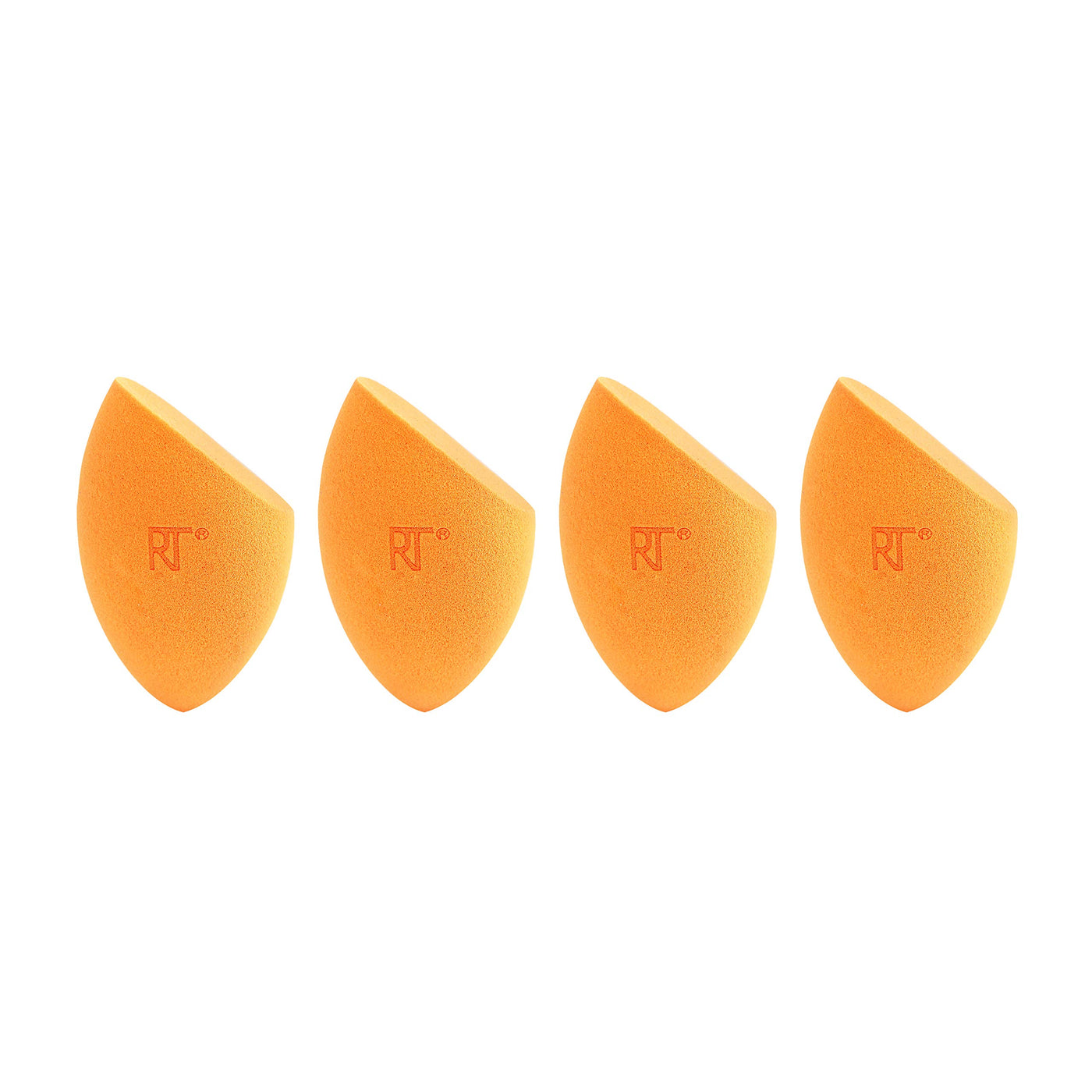 Real Techniques Miracle Complexion Sponge, Makeup Blender for Liquid and Cream Foundation, Full Coverage, Streak-Free Professional Makeup Tool, Cruelty Free, Vegan, Latex Free, 4 Count